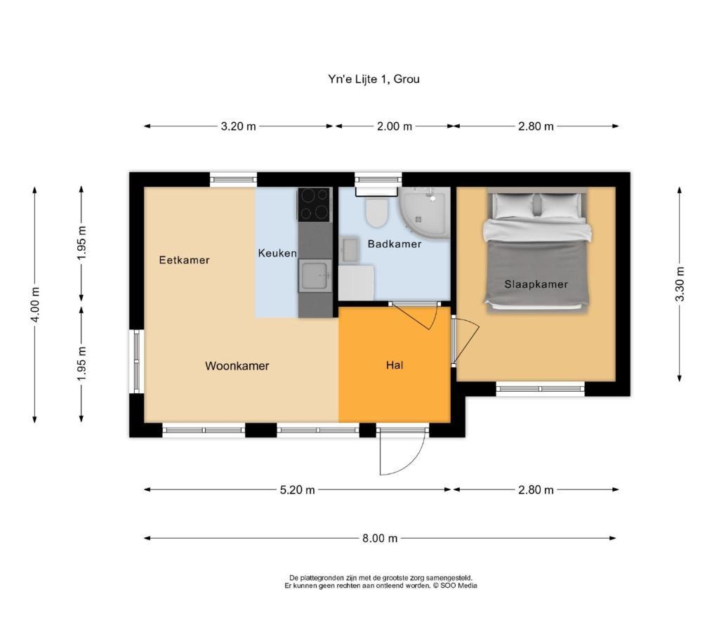 Villa Húskes Hûs en Hiem - rent as one - chalets 65&66 à Grou Extérieur photo